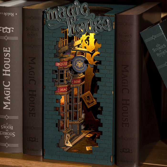 Rolife | Book Nook Magic House