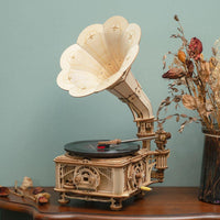 Gramophone LKB01 - Golemites puzzle 3d difficile pour adulte en bois