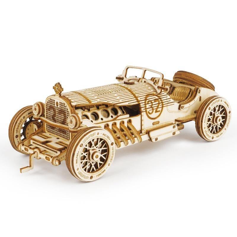 UGEARS VM-01 Roadster - modèle en Bois 3D à Construire - Pour Adultes et Enfants- Miniature UGEARS VM-01 Roadster - modèle en Bois 3D à Construire - Pour Adultes et Enfants- Miniature