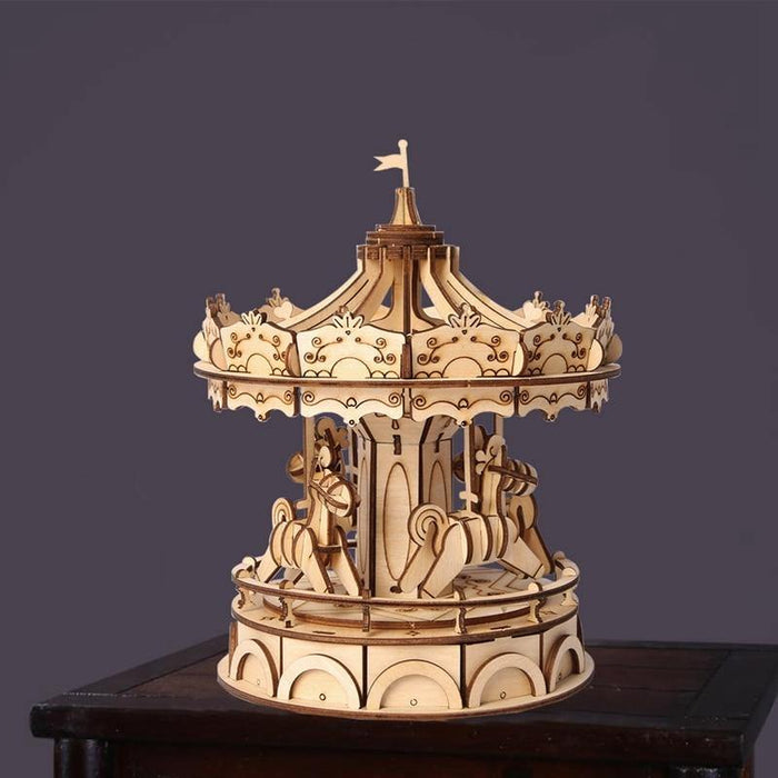 Rolife | Maquette Bois Manège enchanté