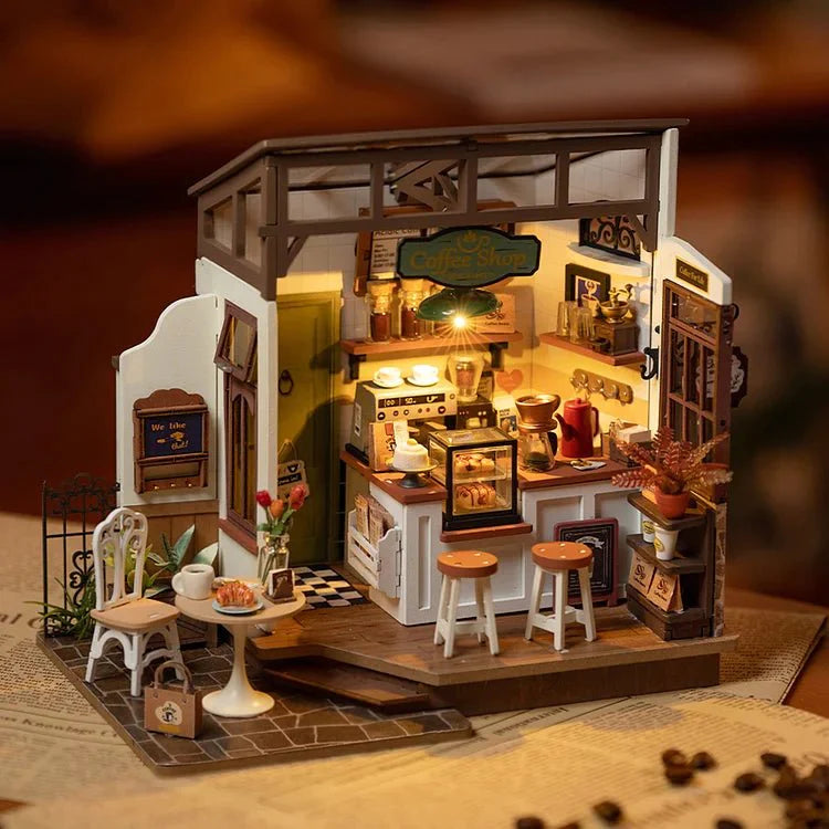 Maquette 3D en bois - Maison de Poupées 54 cm - La Poste
