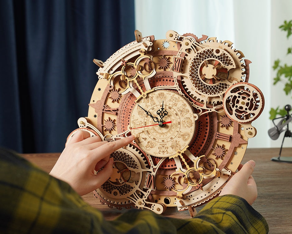Créez votre propre horloge : les maquettes d'horloges en bois à assembler soi-même