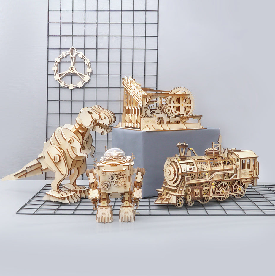 Robotime Rokr – Kit de construction de maquettes en bois, 84