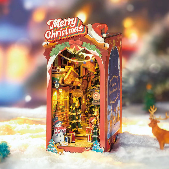 Book nook | Scène de Noël