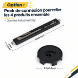Hélicoptère de Vinci CGL01 sur un bureau, branché en USB-C