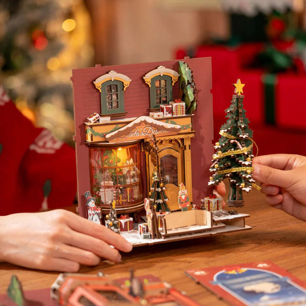 ROLIFE - Book nook - Book nook | Scène de Noël - TGC06 - Golemites - Rokr