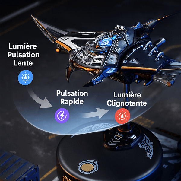 ROLIFE - PUZZLE 3D - Puzzle 3D mécanique Raie Manta - MI06 - Golemites - Rokr