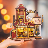 ROLIFE - PUZZLE 3D BOIS - La fabrique de cadeaux de Noël - EAB01 - Golemites - Rokr