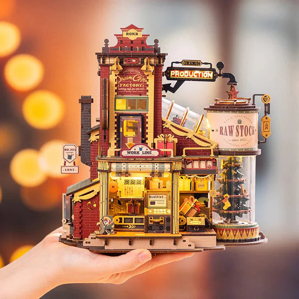 Robotime Vitascope Puzzle 3D Mécanique Modèle en Bois - Maquette Jeux de Construction - etablis Robotime Vitascope Puzzle 3D Mécanique Modèle en Bois - Maquette Jeux de Construction - etablis