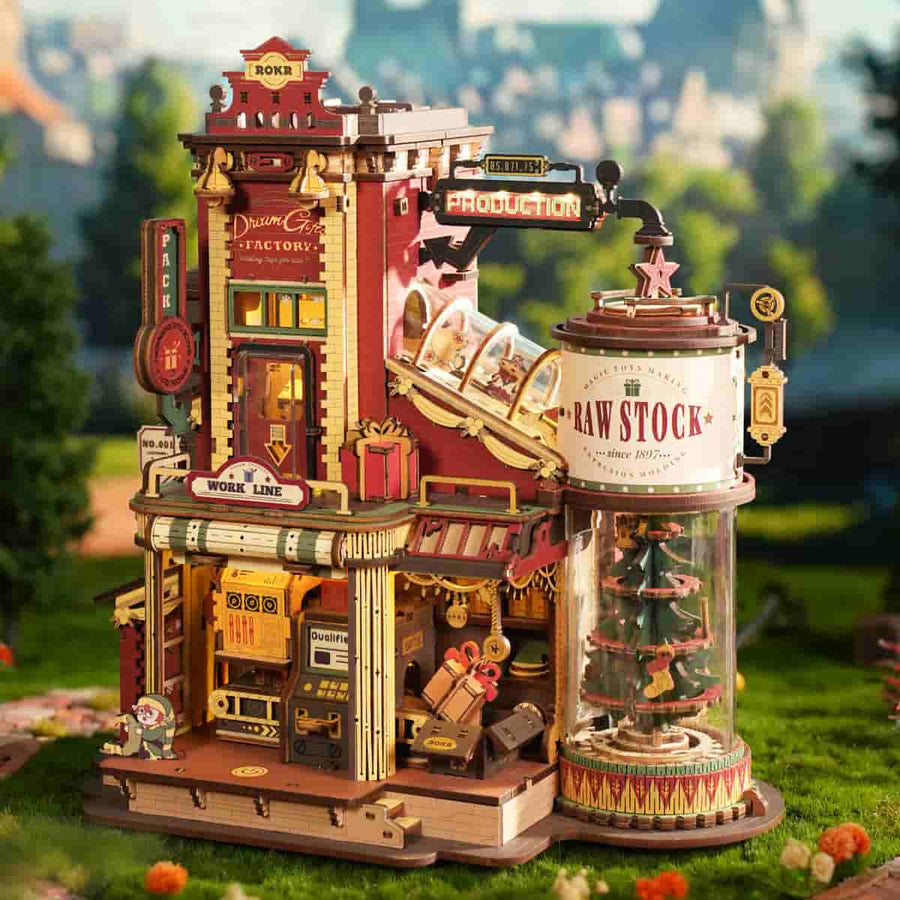 Boîte à musique fabrique de cadeaux de Noël Rokr EAB01