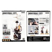 Boîte du kit Rokr Hélicoptère de Léonard de Vinci CGL01