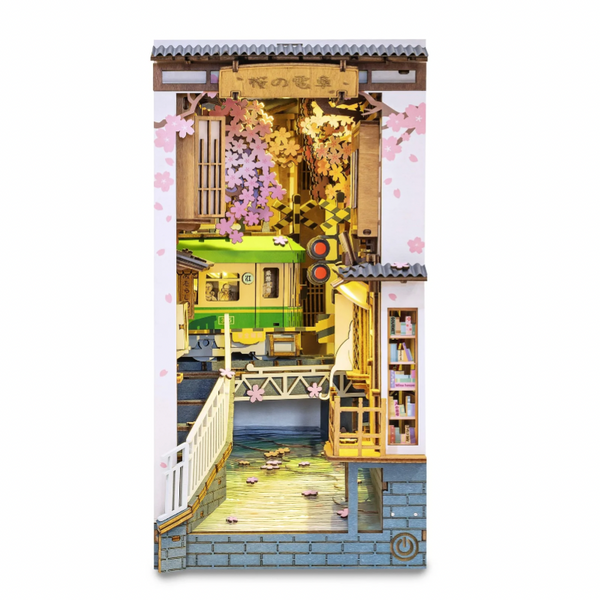 ROLIFE| Book Nook Sakura Densya