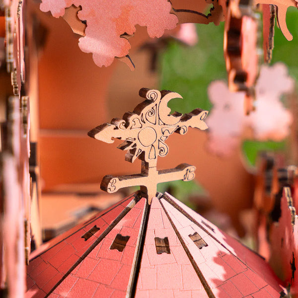 Puzzle 3D en bois Sakura Tree House TGS04