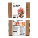 Puzzle 3D en bois Sakura Tree House TGS04