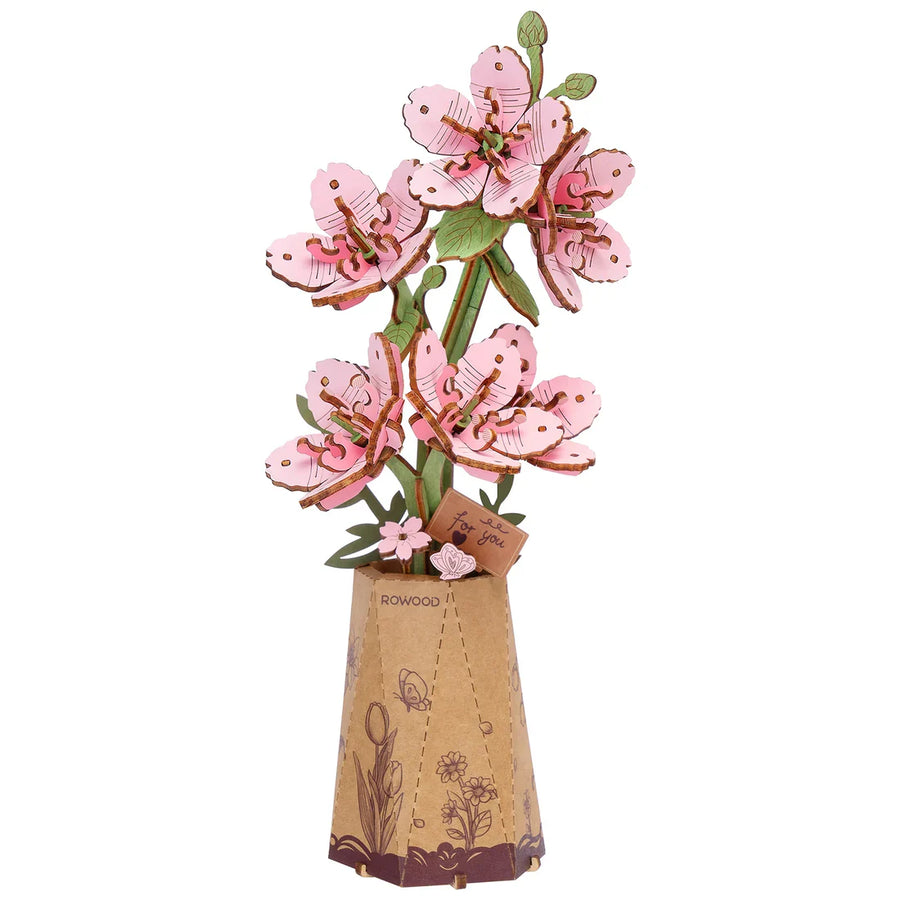 Maquette de fleur de sakura en bois Rowood TW101