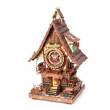 Maquette bois Horloge à Coucou