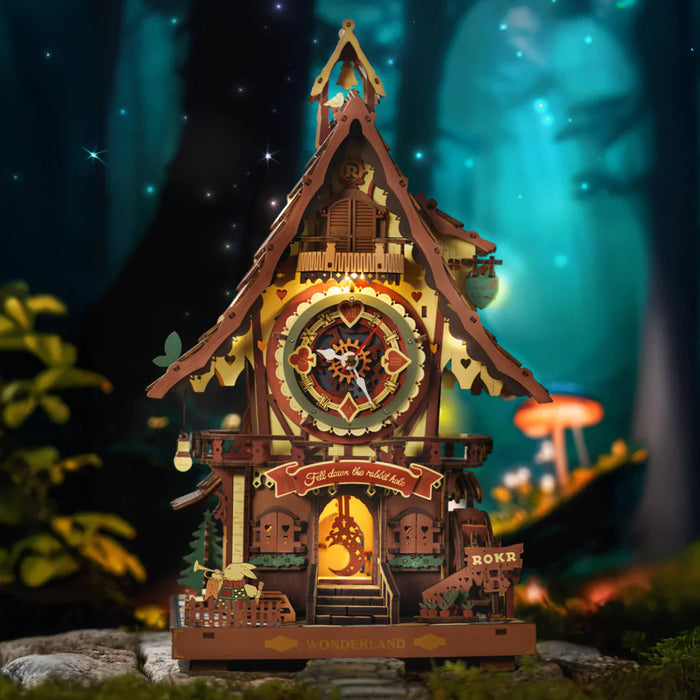 Maquette bois Horloge à Coucou
