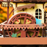 Maquette bois Horloge à Coucou