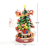 ROLIFE - PUZZLE 3D BOIS - Maquette | Sapin de Noël Mécanique Musicale AMS01 - AMS01 - Golemites - Rokr