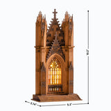 Cathédrale gothique en bois Rolife TGA01, vue 6