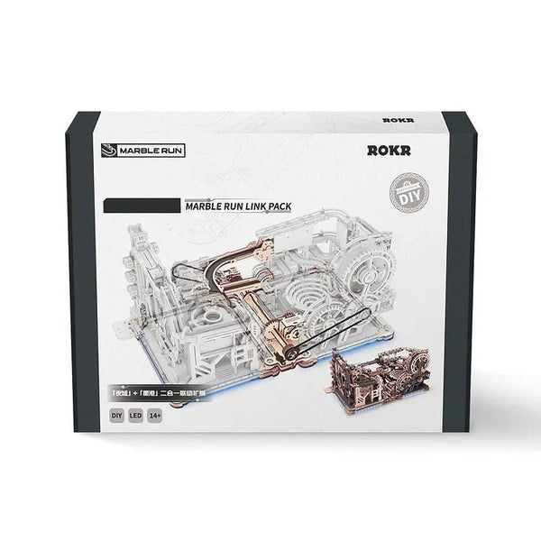 Puzzle 3D Bois Marble Run - Art et mécanique en mouvement Puzzle 3D Bois Marble Run - Art et mécanique en mouvement