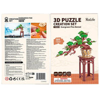 ROBOTIME - PUZZLE 3D - Maquette Bois | Bonsai TG510 - TG510 - Golemites - Rokr
