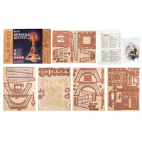 ROLIFE - PUZZLE 3D BOIS - Maquette bois | Tour Eiffel Lumineuse - TGL01 - Golemites - Rokr