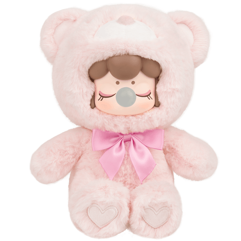 Peluche Nanci Strawberry Truffle, ourson chocolat fraise