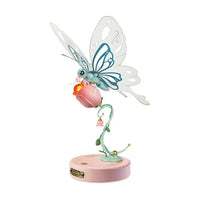 ROKR - PUZZLE 3D - ROKR | Papillon Mécanique Rose - MI05P - Golemites - Rokr