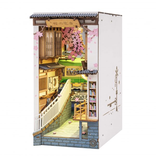 Maison de poupée en bois Japonaise | Book Nook France