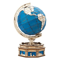 Globe en bois - Golemites rokr