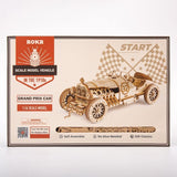 puzzle 3d voiture de course maquette automobile en bois