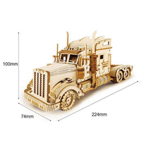 Puzzle 3D  en bois Camion Poids Lourd