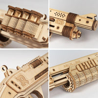 Puzzle 3D bois | Fusil Terminator - Golemites