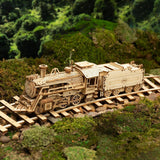 locomotive bois vapeur puzzles 3d