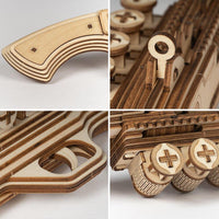 Puzzle 3D bois | Fusil Terminator - Golemites