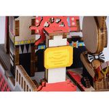 Puzzle 3D bois Boîte à musique Chat Pêcheur