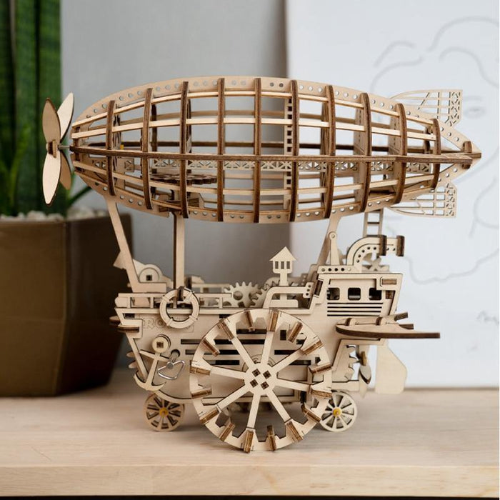 Rokr | Maquette Bois Dirigeable Mécanique