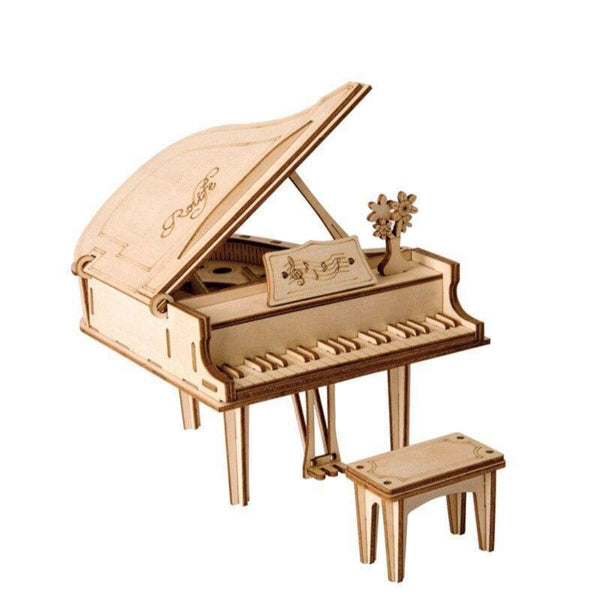 TMISHION modèle de piano Miniature Piano Modèle Ornements En Bois Instrument De Musique Chambre TMISHION modèle de piano Miniature Piano Modèle Ornements En Bois Instrument De Musique Chambre