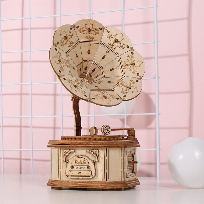 Rolife | Maquette Bois Gramophone