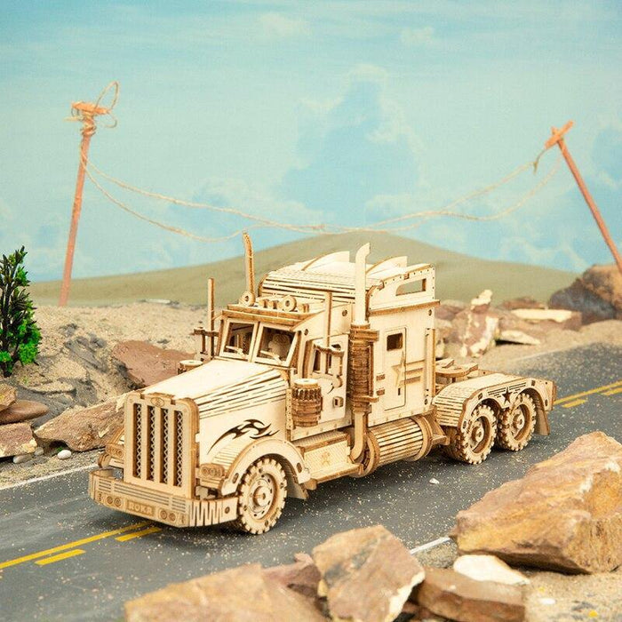 Rokr | Maquette Bois Camion Poids Lourd