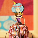 Puzzle 3D bois Boîte à musique Princesse