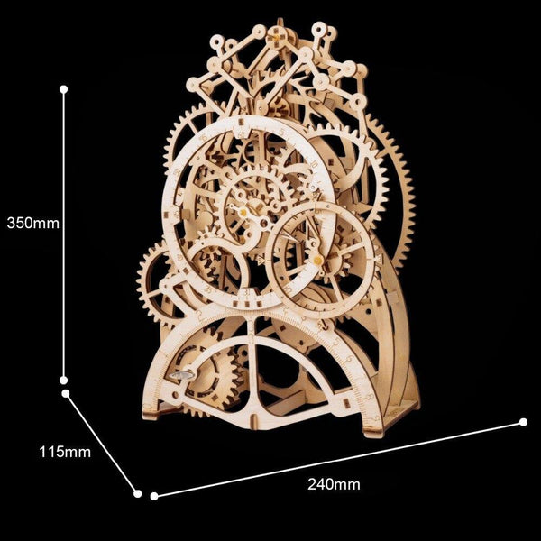 Robotime Puzzle Horloge Bois Coupe au Laser 3D mecanique Maquette les  Prix d'Occasion ou Neuf