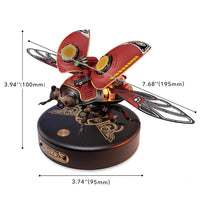 Rokr | Coccinelle Mécanique Steampunk