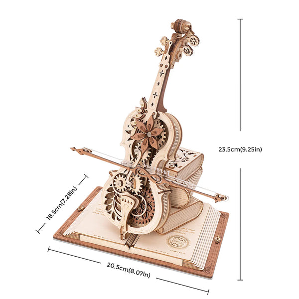 maquette mécanique dimension rokr violon rokr