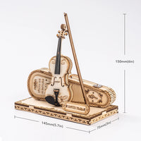 dimension ROKR maquette Violon Caprice TG604K