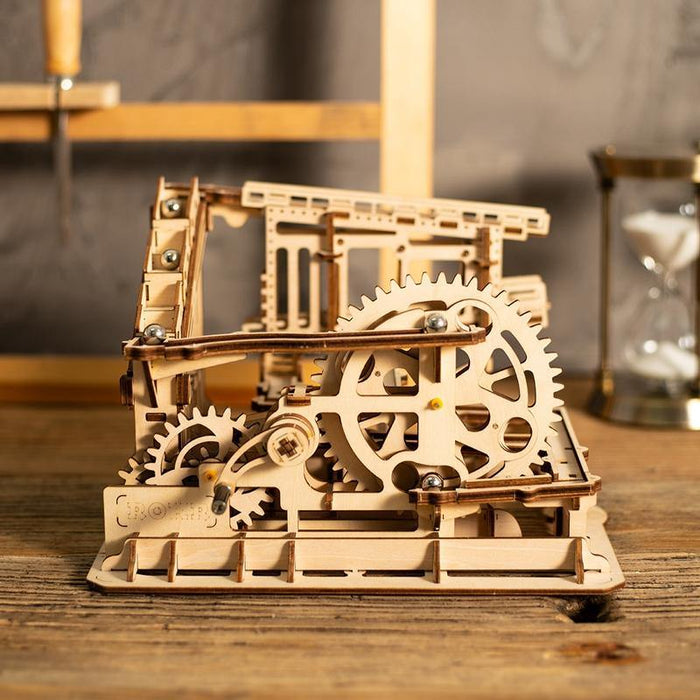 Rokr | Maquette Bois Circuit à billes Cog Coaster
