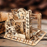 Puzzle 3d bois mécanique Montagnes Russes Lift Coaster