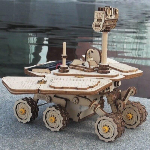 Maquette en bois 3D - Buggy de Mars