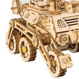 Puzzle 3D bois Curiosity Rover
